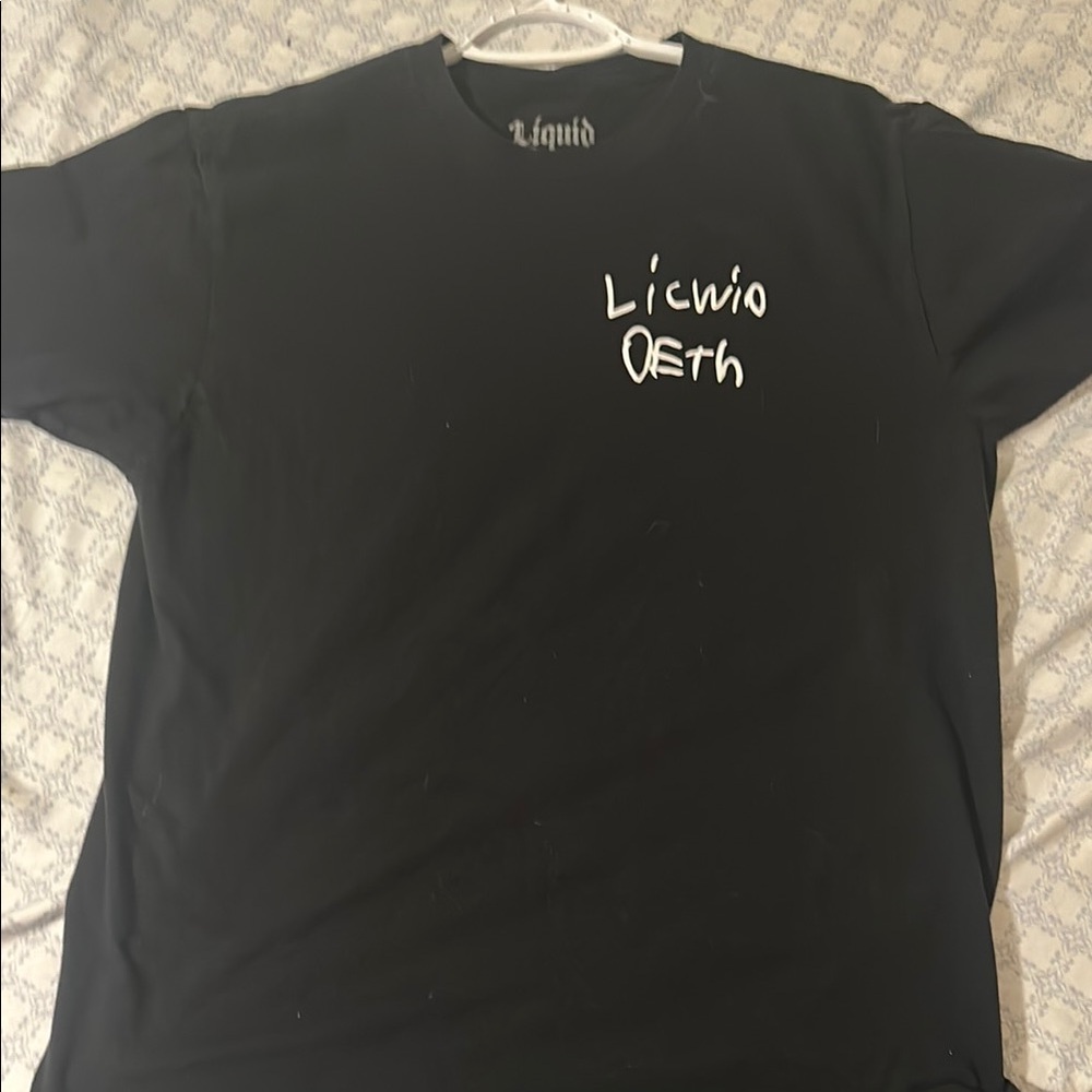 Liquido Men's Black T-Shirt